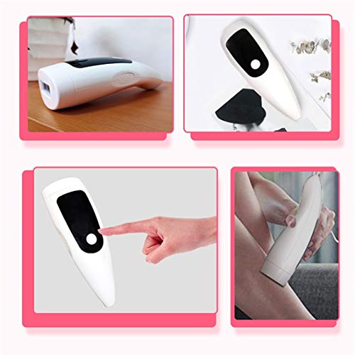 SHENAISHIREN IPL luz pulsada Depiladora, IPL Permanente Dolor de Pelo Gratuito, Pelo Profesional-eliminación del Dispositivo con Pantalla LCD