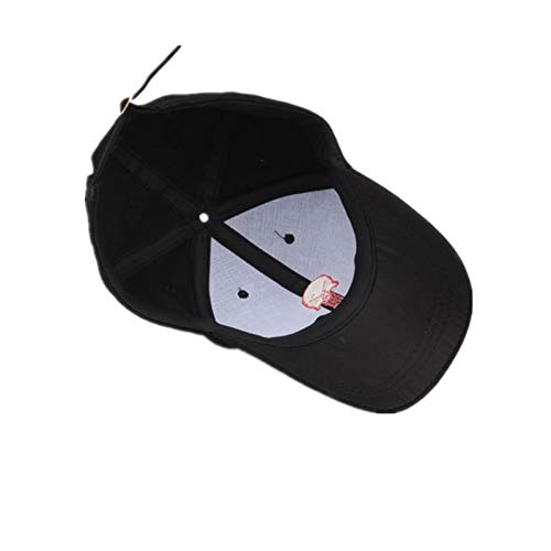 SHENBEIK Gorra Beisbol Hombre Black Cool Skull Men/Women Gorras De Béisbol The Punisher Tactical Cap Personalidad Bordado Deportes Sombreros del Snapback Al Aire Libre Black