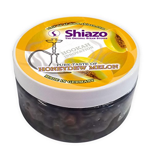 Shiazo - Piedras granuladas para cachimba (100 g, sustituye a tabaco, sin nicotina, aroma a melón)