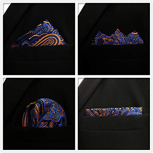 Shlax&Wing Hombres Mezclado Clasificado Patrón Pañuelo De Bolsillo Pañuelo Conjunto 5 PIEZAS POR CONJUNTO