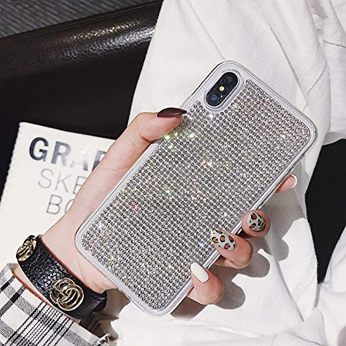 SHOUJIQQ Caja del Teléfono Móvil, Americana Diamante Completo para For iPhone X,X,XS MAX,XR Resistentes Al Desgaste Y Anti-Shock Y Antichoque Teléfono Móvil Establece,For IPhonex/For IPhonexs