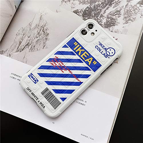Shuai Compatible con iPhone Caso 11, Creative Design Tendencia de la Personalidad Interesante Etiquetas TPU iPhone 11 Casos de la Cubierta for iPhone 11/11 Pro/Pro 11 MAX y Muchos Modelos