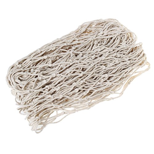 Sicai Red de pesca decorativa, red de pesca blanca decorativa para la pared detrás de la barra, para fiestas; colgante de pared para decorar, 100 x 200cm