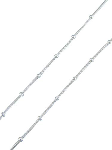 Sicuore Elegante Gargantilla Collar Cadena para Mujer - Plata De Ley 925 Incluye Estuche para Regalo (45)