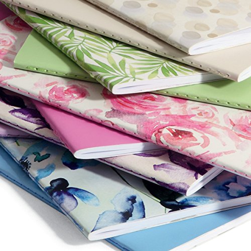 SIGEL JN704 - Set de 2 cuadernos, rayada, formato similar A6, color azul