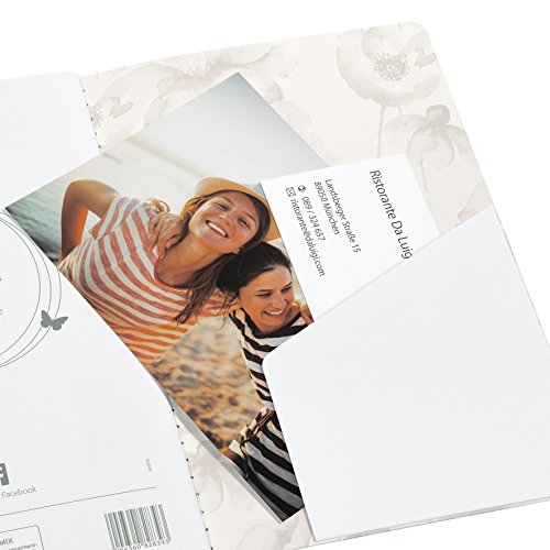 SIGEL JN704 - Set de 2 cuadernos, rayada, formato similar A6, color azul