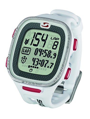 Sigma Reloj Pulsómetro Deportivo PC 26.14 Blanco, Incluye Banda torácica, señal codificada, Unisex, Talla Única