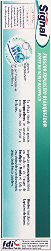 Signal - Frescor Explosivo Blanqueador - Dentífrico con microcápsulas - 1 pack