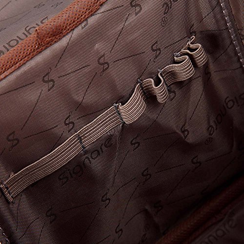 Signare Tapiz Neceser Mujer Organizador de Maquillaje Bolsa de Maquillaje Neceser Maquillaje con diseño de Flores y Criaturas de jardín (Peonía)