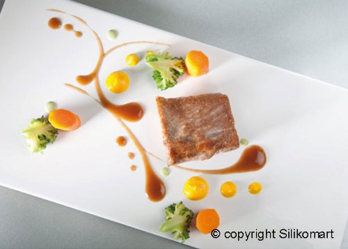 silikomart Decorative Spoons – Set de 2 Piezas de cucharas para la decoración, Acero Inoxidable