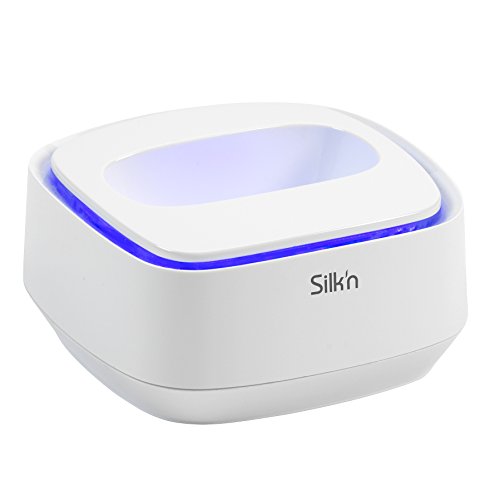 Silk'n Cleansing Box, Estación de limpieza para depiladoras Silk'n Glide e Infinity, Desinfectante, Funcionamiento con pilas, Blanco, CB1PEU001