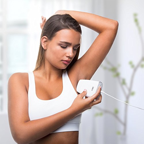 Silk'n Jewel, Depiladora para pieles claras y oscuras, 100.000 pulsaciones de luz, Función pulsación y deslizamiento, HPL, Blanco/Plata, JW1PE1001