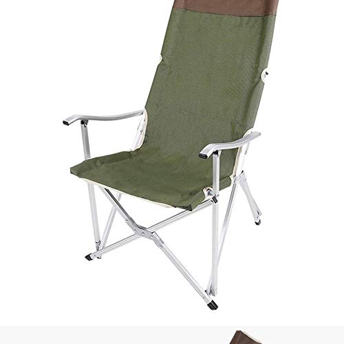 Sillas compacto y ligero que acampa plegable mochila, portátil, Breathablem cómodo, del respaldo silla perfecta for el aire libre, Camping, Senderismo, Picnic (Color: Marrón + cubierta de la Copa), Co