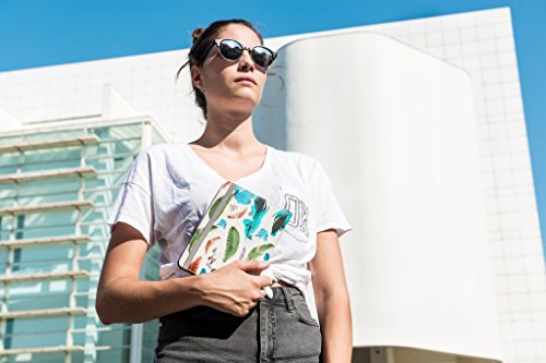 Silver HT - Funda para eReader Libro electrónico eBook de 6 Pulgadas Compatible con Kindle, BQ, Sony, Woxter, SPC - Modelo Feathers