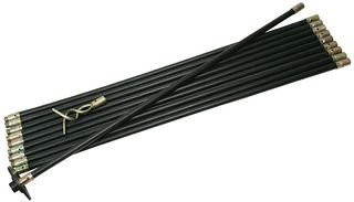 Silverline 273193 - Juego de Varillas de Drenaje, 12 Piezas