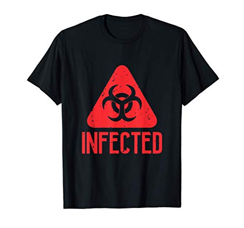 Símbolo de riesgo biológico infectado | Apocalipsis zombie Camiseta