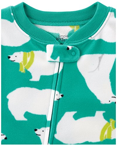 Simple Joys by Carter's infant-and-toddler-pajama-sets, Tiger/Polar Bear/Superhero, 18 Meses