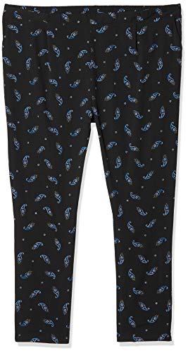 SIMPLY BE Ladies Paisley Print Crepe Tapered Trousers Regular Pantalones, Multicolor (Black/Blue 001), 60 ES para Mujer