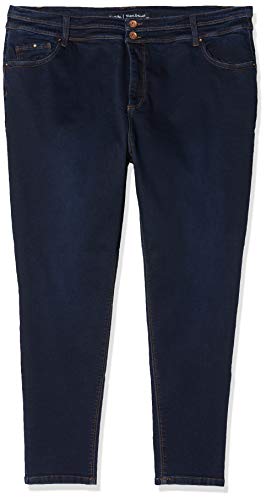 SIMPLY BE Ladies Petite Premium Shape & Sculpt Skinny Jeans Vaqueros, Azul (Indigo 001), 58 ES para Mujer