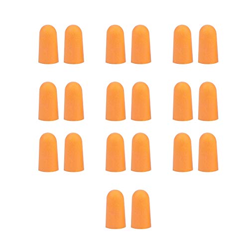 sin líneas Tapones para los oídos antirruido, Tapones para los oídos con Ruido, Tipo insonorizado 10 Piezas para Trabajar Protección auditiva Uso en Viajes Dormir