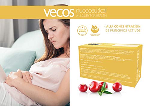 Sincitis Pro Forte para la salud del tracto urinario – Suplemento de arándano rojo (140 mg PAC), granada y probióticos recomendado en procesos de infección de orina y cistitis – 30 caps – 100% Vegano