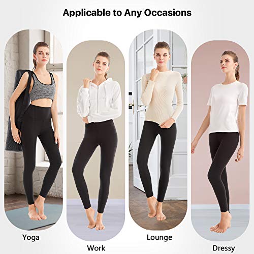SINOPHANT Mallas de Deporte de Mujer, Leggins Pantalon Deporte Yoga, Leggings Mujer Fitness Suaves Elásticos Cintura Alta para Reducir Vientre