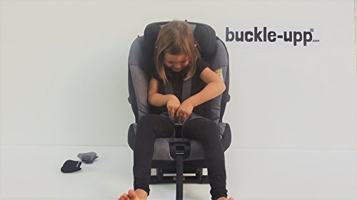Sistema de seguridad Buckle-upp para la seguridad de los niños en el automóvil - Protege a los niños y les impide quitar el cinturón de seguridad - Previene la liberación durante viajes en coche