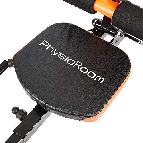 Sistema de tonificación muscular 12 en 1 - máquina con asiento giratorio, Remo, abdominales - entrenamiento fuerza y aeróbico de tronco, abdominales, piernas, brazos, pecho, espalda - Plegable