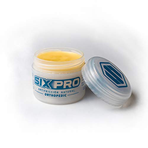 SIXPRO Orthopedic pomada NATURAL. Crema antifricción para tratamiento de llagas, escaras, prótesis, durezas, piel seca y ortopedia en personas con movilidad reducida y tercera edad.