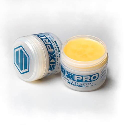 SIXPRO Orthopedic pomada NATURAL. Crema antifricción para tratamiento de llagas, escaras, prótesis, durezas, piel seca y ortopedia en personas con movilidad reducida y tercera edad.