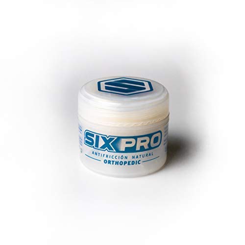 SIXPRO Orthopedic pomada NATURAL. Crema antifricción para tratamiento de llagas, escaras, prótesis, durezas, piel seca y ortopedia en personas con movilidad reducida y tercera edad.