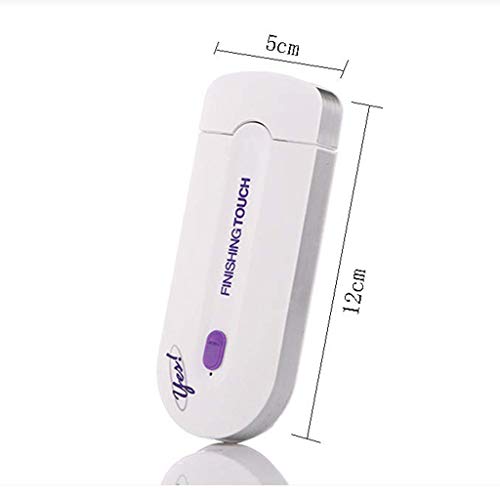 SJYYJJ Depiladora - Máquina de Afeitar Facial Máquina de Afeitar Máquina de Ducha Máquina de Afeitar eléctrica Máquina de Afeitar de inducción Azul señora Epilator,White