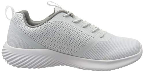 Skechers Bounder 52504, Zapatillas para Hombre, Blanco (White Wht), 41.5 EU