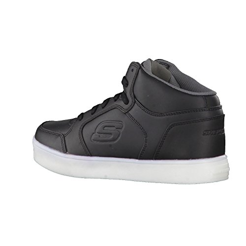 Skechers Boy's Energy Lights Trainers, Black (Black), 12 Child UK (30 EU)