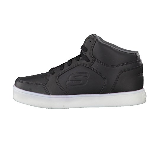 Skechers Boy's Energy Lights Trainers, Black (Black), 12 Child UK (30 EU)