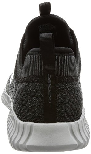 Skechers Men Elite Flex-Hartnell Trainers, Black (Black/Grey), 42 EU (8 UK)