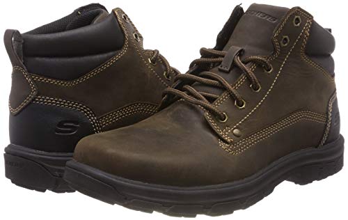 Skechers Men's Segment-Garnet Chukka Boots, Brown (Chocolate), 8 UK (42 EU)