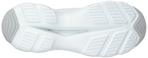 Skechers Women's D'Lite Ultra-Illusions Trainers (White/Silver) 4UK,37 EU