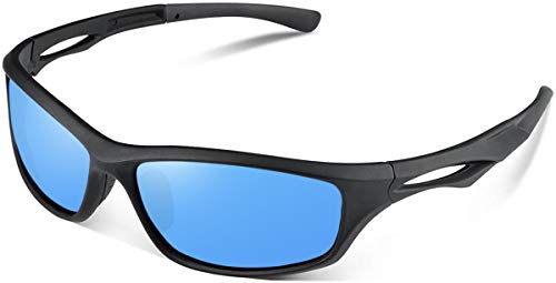 Skevic Gafas de Sol Hombre Mujer Polarizadas TR90 - Gafas Running, Gafas Ciclismo Hombre ideales para Deporte, Pesca, MTB, Esquí, Golf, Bicicleta, etc. Gafas de Sol Deportivas Protección 100% UV400