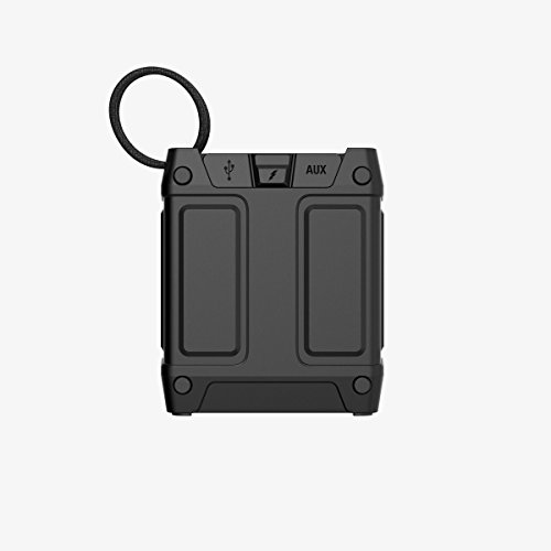 Skullcandy Shrapnel - Altavoz portátil (Recargable, con Bluetooth, Resistente a los Golpes y a la Humedad) Color Negro