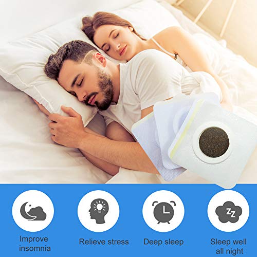 Sleep Patches, Parches para Pies, Parches para los pies del sueño para aliviar el alivio de la ansiedad y el alivio del estrés y el sueño profundo, sueño nocturno mejorado, 10 piezas