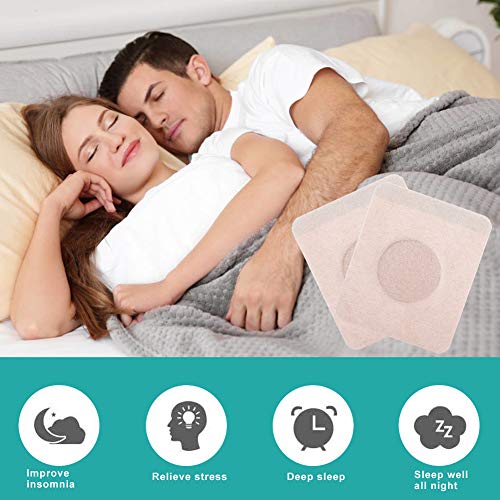 Sleep Patches, Parches para Pies, Parches para los pies del sueño para aliviar el alivio de la ansiedad y el alivio del estrés y el sueño profundo, sueño nocturno mejorado, 8 piezas