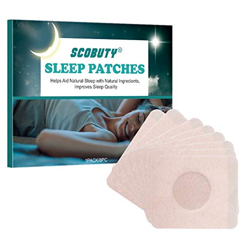Sleep Patches, Parches para Pies, Parches para los pies del sueño para aliviar el alivio de la ansiedad y el alivio del estrés y el sueño profundo, sueño nocturno mejorado, 8 piezas