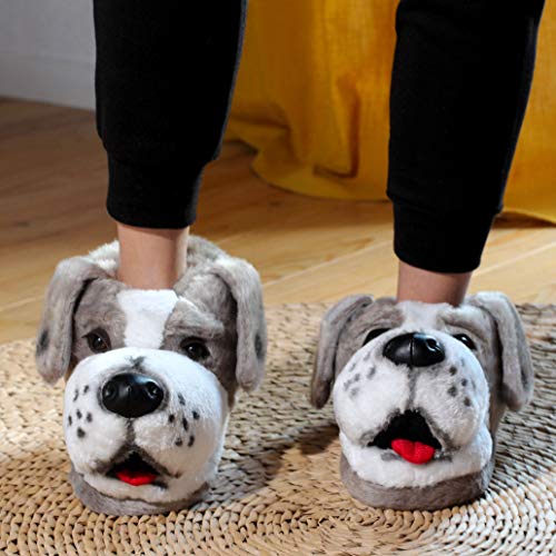 Sleeper'z - Perro Pastor - Zapatillas de casa Animales Originales y Divertidas - Adultos y Niños - Hombre y Mujer - 42/44 (XL)