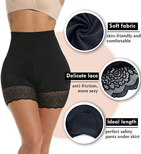 SLIMBELLE® Braguitas Moldeadoras Mujer Cintura Alta Braga Adelgazante Faja Reductora Vientre Plano Pantalón Moldeadora Encaje Bodies moldeadores