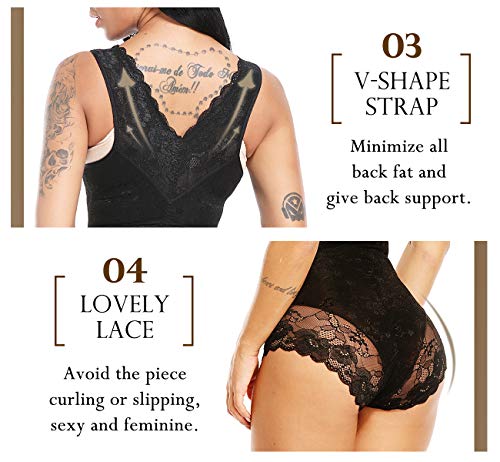 SLIMBELLE® Mujer Body Reductor Bodies Moldeadores Faja Reductora Abdomen Adelgazante Lencería Moldeadora Sin Costuras Corsé Bodysuit Shapewear Body Shaper