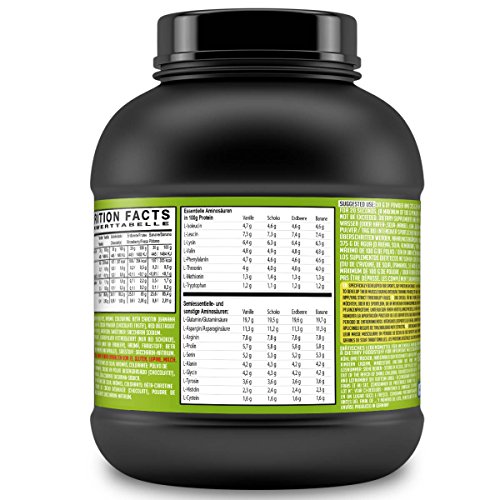 SLIMMY - Dieta baja en carbohidratos - 100 % de aislado de proteína de soja, 1000g vainilla