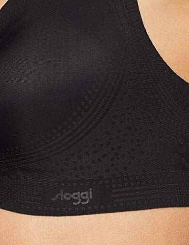 Sloggi Zero Feel N Ex Sujetador, Negro (Black 0004), XL para Mujer