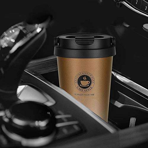 SLOSH Vaso Termico Café Termo Taza Termica Viaje Botella Acero Inoxidable 500ml