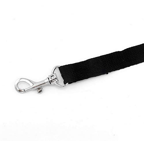 smalllee_Lucky_Store - FBI arnés y Correa para Gato antiescape de Malla arneses para Perros pequeños Anti tirones, no se escapen Ajustable, Chaleco para Cachorros,Negro,M